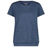 CMP - Women's T-Shirt Round Neck - Funktionsshirt, Gr. M 48, blau (B.BlueMelange)