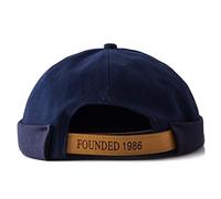 CMUNDLJQ Evetin Unisex Dockercap Seemannsmütze Hafenmütze Bikermütze Watch Kappe Beanie Hut Baseball Cap 006 (Dunkel Blau)