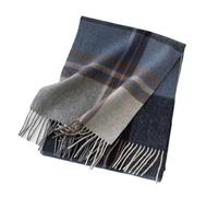 CMZYBBD Schal Damenschal Kaschmirschal, Kariertem Schal, Herbst Winter Warmer Bunte Karierte Reine Kaschmirschal-grey-b-30 * 180 cm