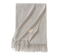 CMZYBBD Schal Ultra -weicher Winterschal Mit Quasten Elegante Wraps, Schals, Deckenschals Für Frauen - Perfekt Für Hochzeiten Und Weihnachten-hellgrau-70 * 200 cm