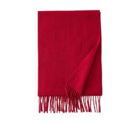 CMZYBBD Schal Unisex Wollschal Für Herbst & Winter - Dicke, Warme Nackenwickel Und Schal, Einfache Eleganz Für Männer Und Frauen-rot-180 * 30 cm