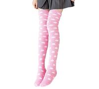 CNNBYYDS Kuschelsocken Damen Fuzzy Overknee Socken Flauschig Winter Warme Kniestrümpfe Teddy Fleece Overknees Strümpfe Weiche Knee hoch Socken für Herbst Winter Haussocken Wintersocken