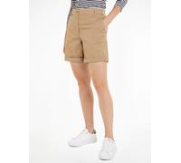 Tommy Hilfiger Damen Chino Shorts Kurz, Beige (Beige), 38