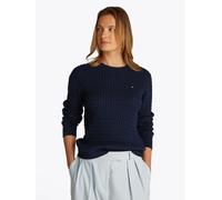 CO CABLE FINE GG C-NK LS SWEATER Blau S