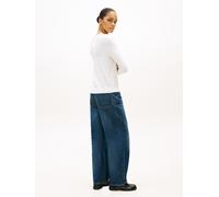 Tommy Hilfiger Stitch V-n Langarm-polo L Ecru