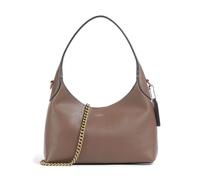 Coach Brooklyn 23 Schultertasche taupe, fein genarbtes Leder, Damen