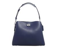 Coach Crossbody Bags - Polished Pebble Leather Willow Shoulder Bag - Gr. unisize - in Blau - für Damen
