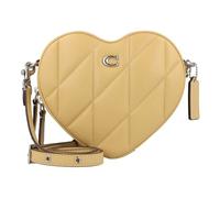 Coach Heart Umhängetasche Leder 19 cm hay