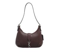 Coach Hamptons Schultertasche Leder 28 cm braun