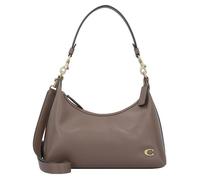 Coach Juliet Schultertasche Leder 30 cm grau