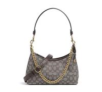 Coach Juliet Signature Jacquard 25 Schultertasche beige/braun, Canvas, Damen