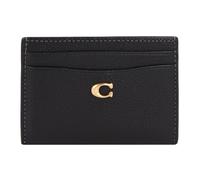 Coach Kreditkartenetui Leder 11 cm schwarz