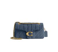 Coach Tabby Schultertasche Leder 26 cm blau