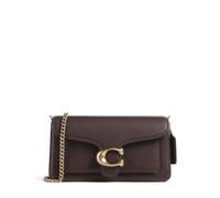Coach Tabby Chain 19 Umhängetasche dunkelbraun, Leder, Damen