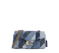 Coach Tabby Patchwork 26 Schultertasche blau, Baumwolle, Damen