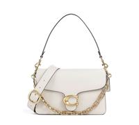 Coach Tabby Soft Chain Schultertasche elfenbein, fein genarbtes Leder, Damen