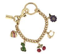 Coach Taschen Accessoire 25 cm goldfarben