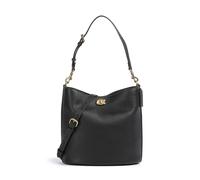 Coach Willow Soft Beuteltasche schwarz, Leder, Damen