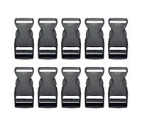 COACOM 10 Plastiksteile Einsatzschnalle, Seitenfreisetzungsschnalle, Multifunktionsschlossschnalle Können In Rucksäcken, Helmgurten Und Haustierkragen Verwendet Werden.