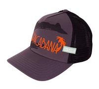 Coastal Cap - Djinns Cap - Baseball Cap Trucker Cap Limited Edition, viele Verschiedene Varianten inklusive Keyholder (Copa Cabana - grau)