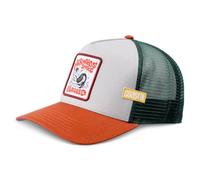 Coastal HFT Mermaidweed Trucker Cap Grey/Light Brown -High Fit Mesh Basecap
