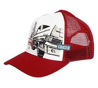 Coastal - Surf & Cars & Chicks (deep red) - Trucker Cap
