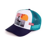 Coastal Trucker Cap Suns UP Weiß Blau, Size:ONE Size