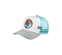Coastal Trucker Cap The Glow Weiß Türkis