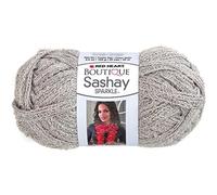 Coats Yarn Red Heart Boutique Sashay Sparkle Garn Platin