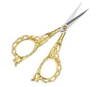 Cobee Vintage Nähschere Gold,Handarbeitsschere Edelstahl, Kleine Schere