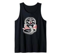 Cobra Kai Karate Dojo South Korea Snake Logo Sekai Taikai Tank Top