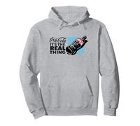 Coca-Cola It's The Real Thing Classic Retro Logo Pullover Hoodie
