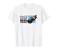 Coca-Cola It's The Real Thing Classic Retro Logo T-Shirt