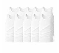 Cocain underwear 10 Stück Unterhemd Herren RIPP ist perfekt für Männer, die einen aktiven Lebensstil führen und Wert auf Qualität Legen Gr. 9/3XL