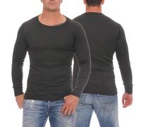 Cocain underwear 2 Unterhemden Anthrazit, M - Optimaler Kälteschutz mit Dieser Funktionsunterwäsche für Herren