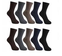 Cocain underwear 50 Paar 7002-1 Gr. 39/42 Herren Damen Socken ohne einschneidenden Gummi, für Diabetiker geeignet Gesundheitssocken, Baumwolle