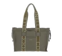COCCINELLE 2Day Signature Handbag Grained Leather Laurel Green