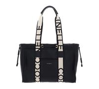 Coccinelle 2day Schultertasche Leder 43 cm noir (TAS018018) schwarz