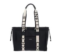 Coccinelle 2day Schultertasche Leder 43 cm noir (TAS018018) schwarz