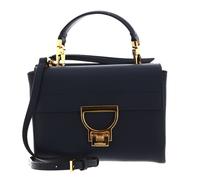 COCCINELLE Arlettis Handbag Grainy Leather Midnight Blue