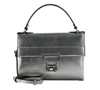 Coccinelle Arlettis Handtasche Leder 22 cm grau