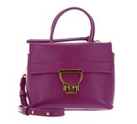 COCCINELLE Arlettis Rock Handbag Craquele Leather Dahlia