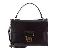 COCCINELLE Arlettis Rock Handbag Craquele Leather Darkbrown
