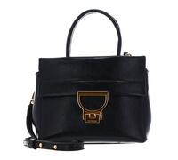 COCCINELLE Arlettis Rock Handbag Craquele Leather Noir