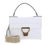 Coccinelle Arlettis Signature - Umhängetasche 21.5 cm brillant white