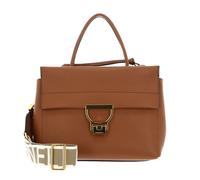 COCCINELLE Arlettis Signature Handbag Grained Leather Cuir
