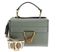 COCCINELLE Arlettis Signature Handbag Grained Leather Greenery