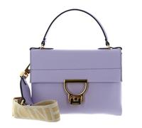 COCCINELLE Arlettis Signature Handbag Grained Leather Lavender