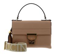 COCCINELLE Arlettis Signature Handbag Grained Leather Toasted