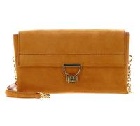 COCCINELLE Arlettis Suede Handbag Paprika